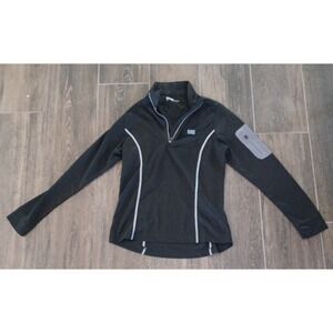 Ping 1/4 Zip Pullover Sensor Cool Black Womens S/P Golf shirt